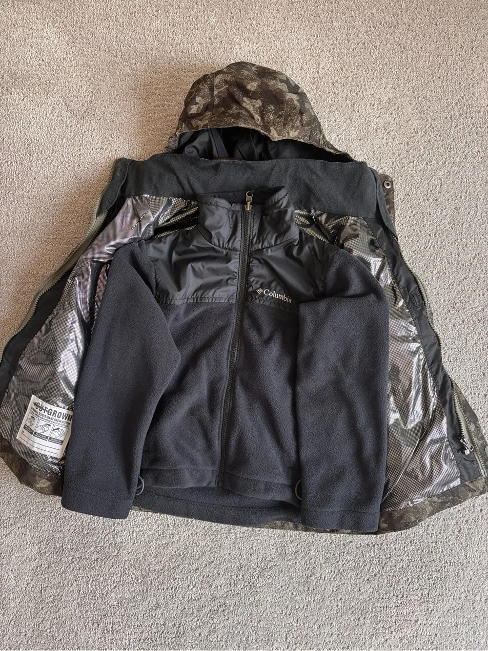Columbia kids hooded